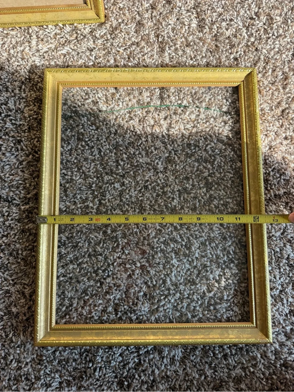 Vintage Gold Ornate 11x14 Picture Frames Set of Two